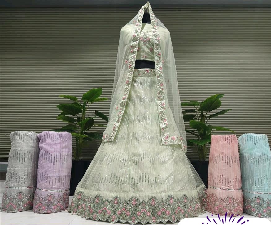 Ethereal Beauty: Light Weight Lehenga Ensembles for Festive Celebrations