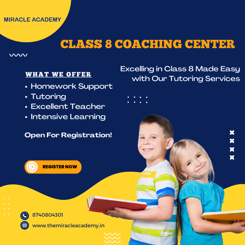 The Miracle Academy: Premier Class 8 Tuition in Jaipur
