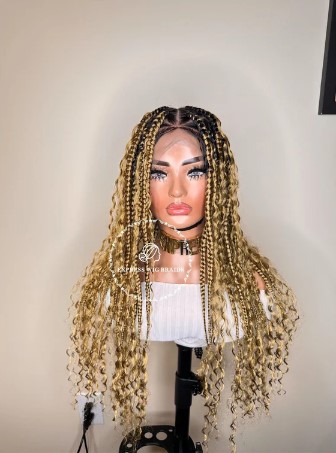 Glue-less Braid Wigs for Black Women with Alopecia