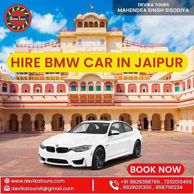 BMW car hire Jaipur