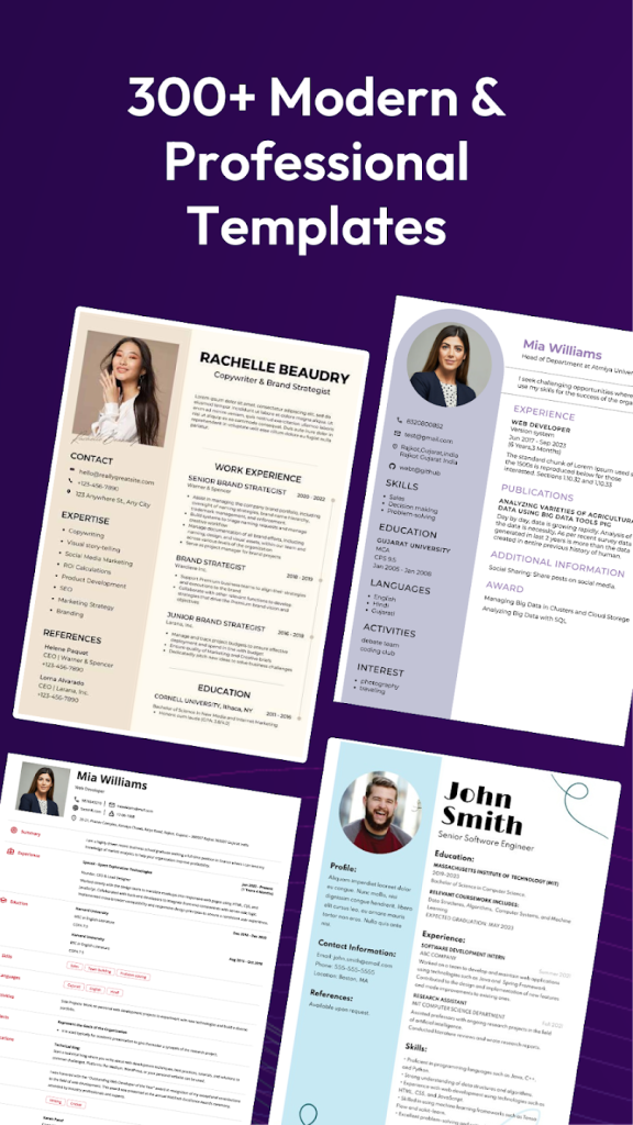 Resume Builder CV Maker Resume Builder CV Maker