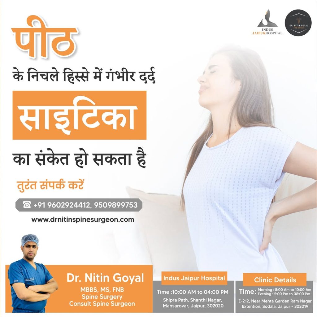 Dr. Nitin Goyal – Spine surgeon in Jaipur Dr. Nitin Goyal – Spine surgeon in Jaipur