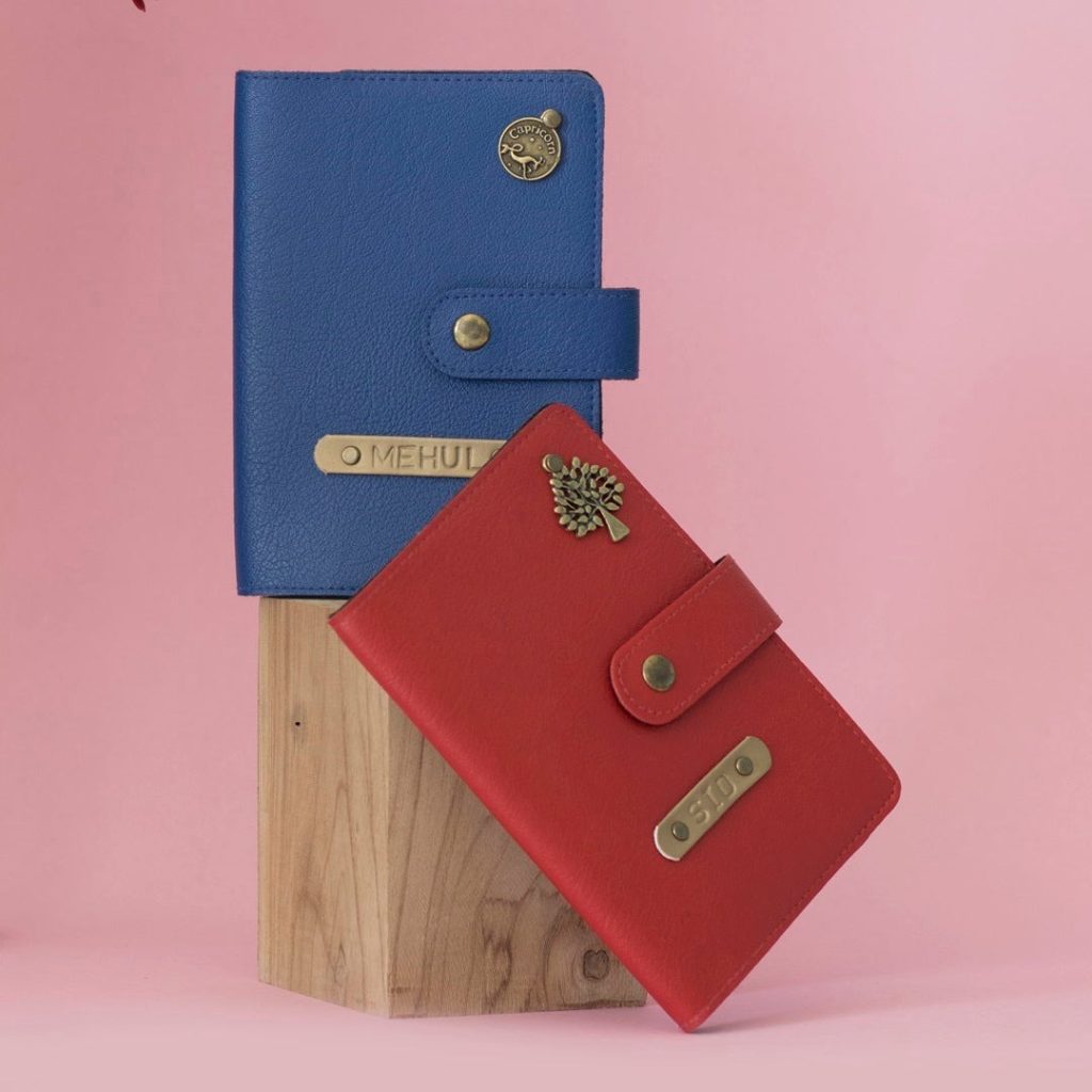 Passport Cover with Name for a Personal Touch by The Signature Box