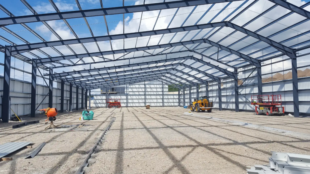 Industrial roofing Fareham