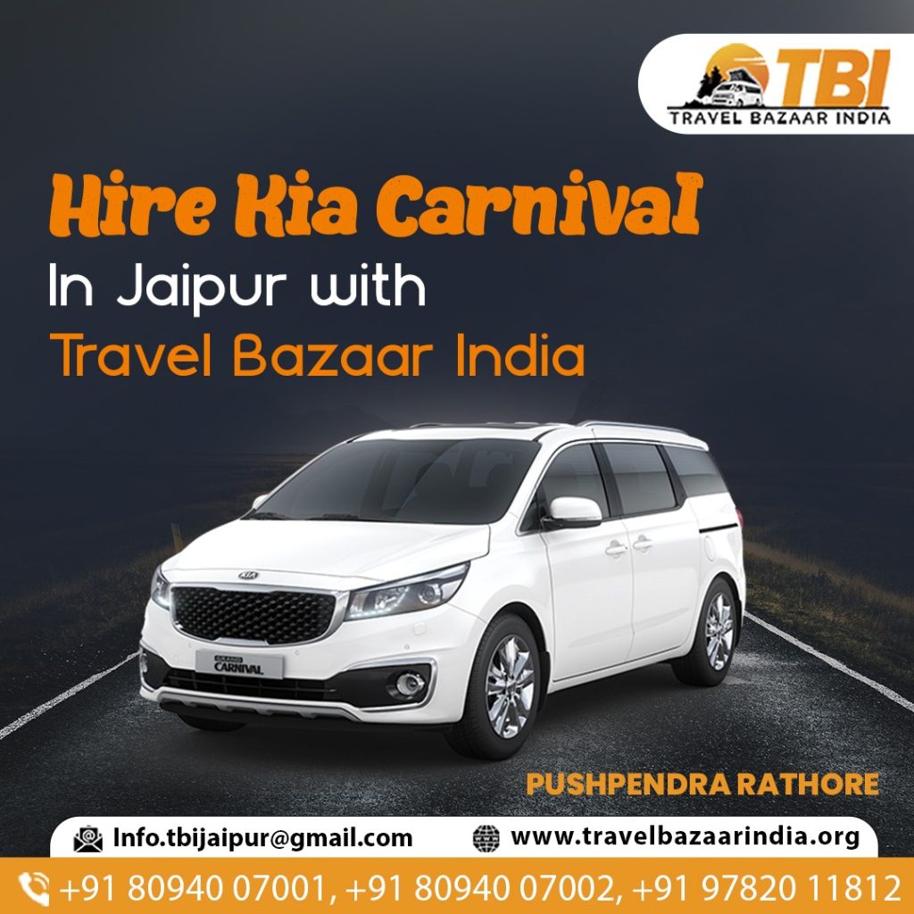 Best Kia Carnival Hire Jaipur – Comfort and Convenience Combined