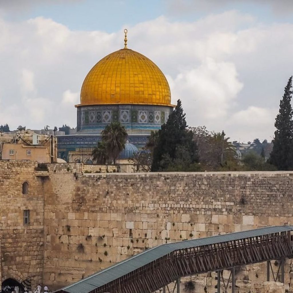 Jerusalem from the Mount of Olives: A Dawn Over the Old City Jerusalem from the Mount of Olives: A Dawn Over the Old City