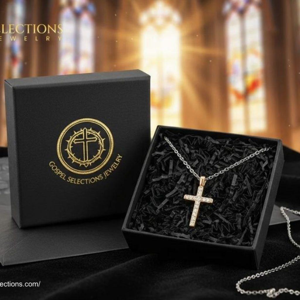 Cross With Jesus On It Necklace | Gospelselections.com Cross With Jesus On It Necklace | Gospelselections.com