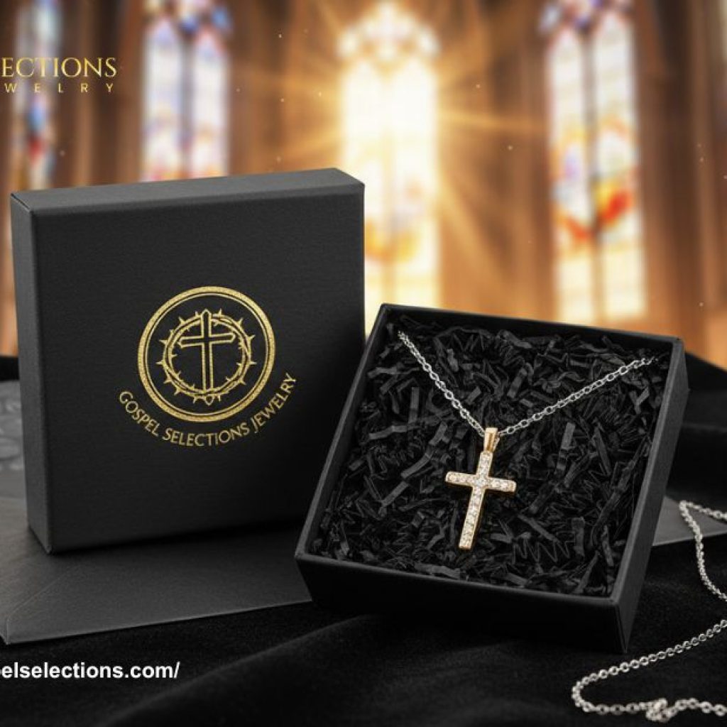 Shimmering Faith: Timeless Gold-Inspired Cross Pendant for Everyday Wear Shimmering Faith: Timeless Gold-Inspired Cross Pendant for Everyday Wear