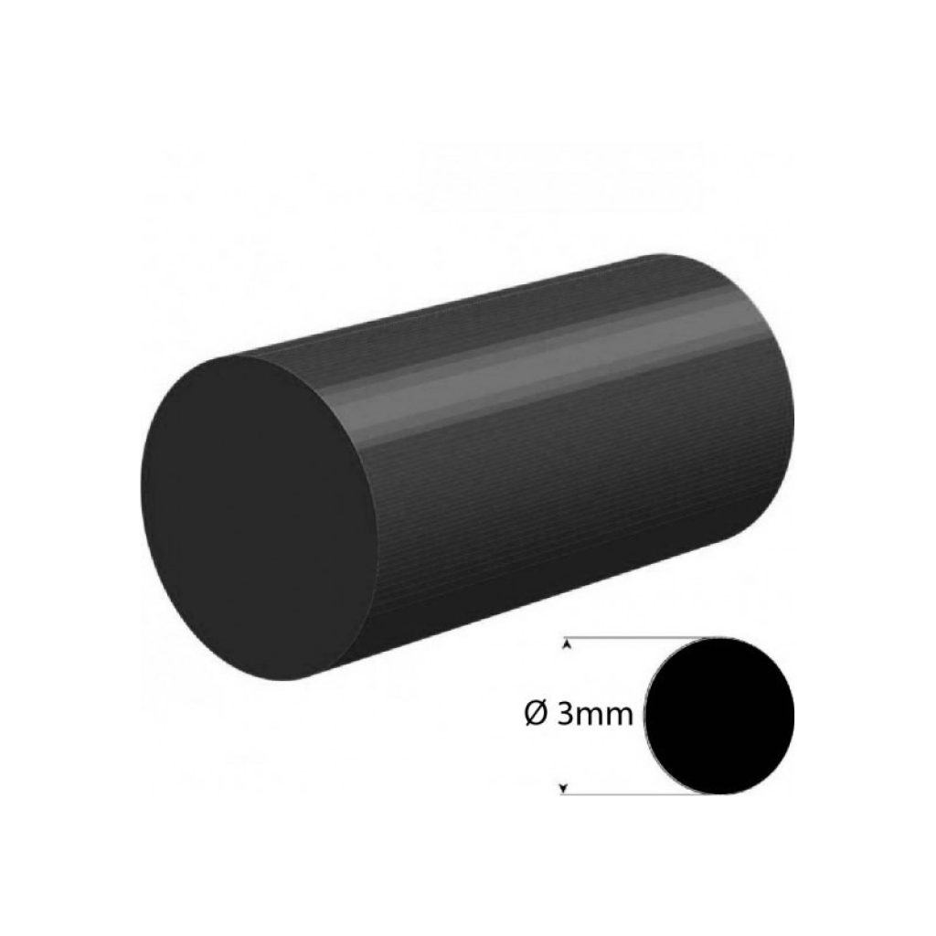 Premium Rubber T-Profile in Black for Versatile Applications Premium Rubber T-Profile in Black for Versatile Applications