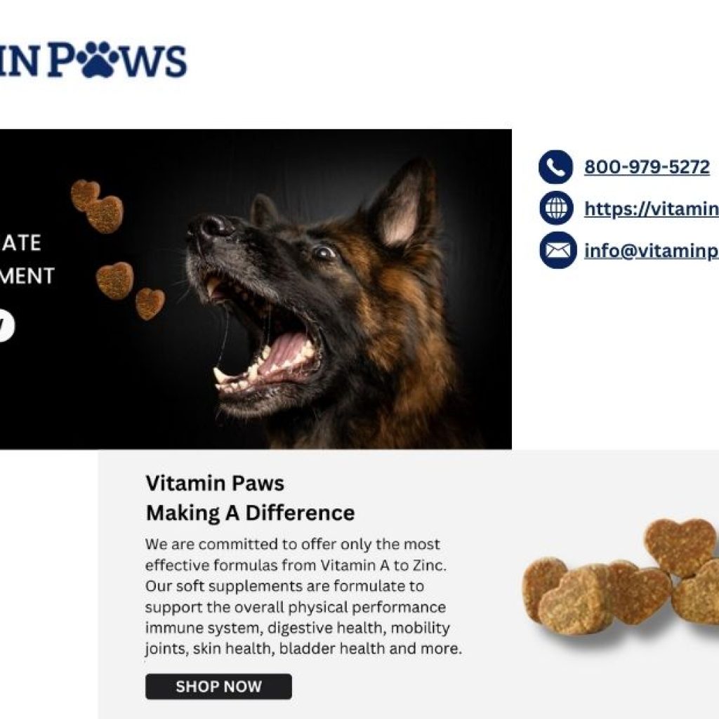 Calming Chews For Dogs | Vitaminpaws.com