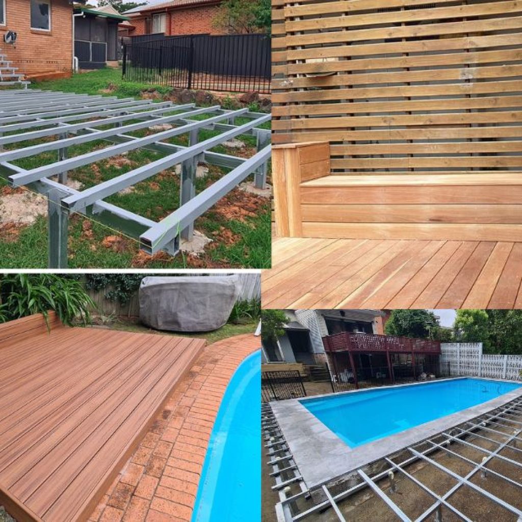 Durable Steel Floor Beams for Outdoor Decking
