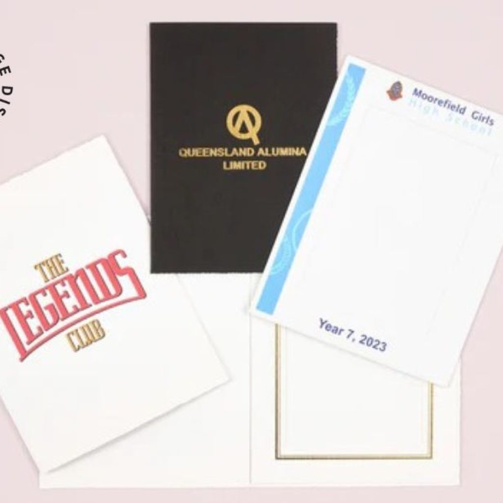Premium Presentation Folders for Diplomas and Certificates