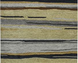 William Contemporary Neutral Color Geometric Rugs | Saraswati Global