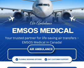 Trusted Air Ambulance in Canada – EMSOS Medical