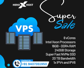 Get the Power and Performance You Need with Heroxhost VPS Hosting!